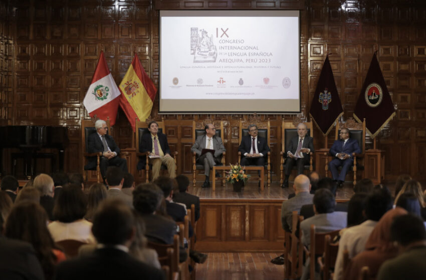 El IX Congreso Internacional de la Lengua Española se celebrará en Perú