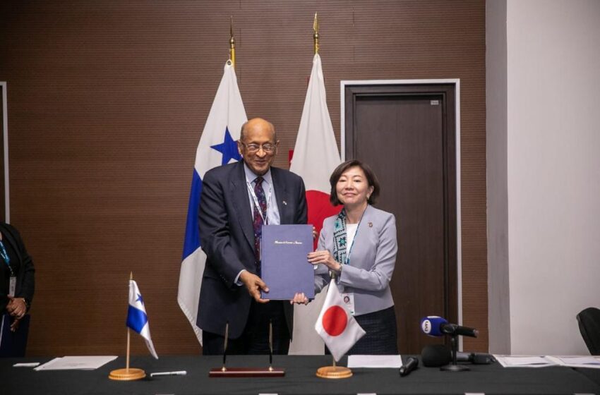  Panamá y Japón firman convenio de préstamo para la Línea 3 del Metro