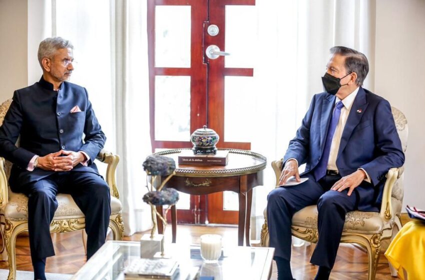  Presidente Cortizo y canciller de la India conversan sobre comercio
