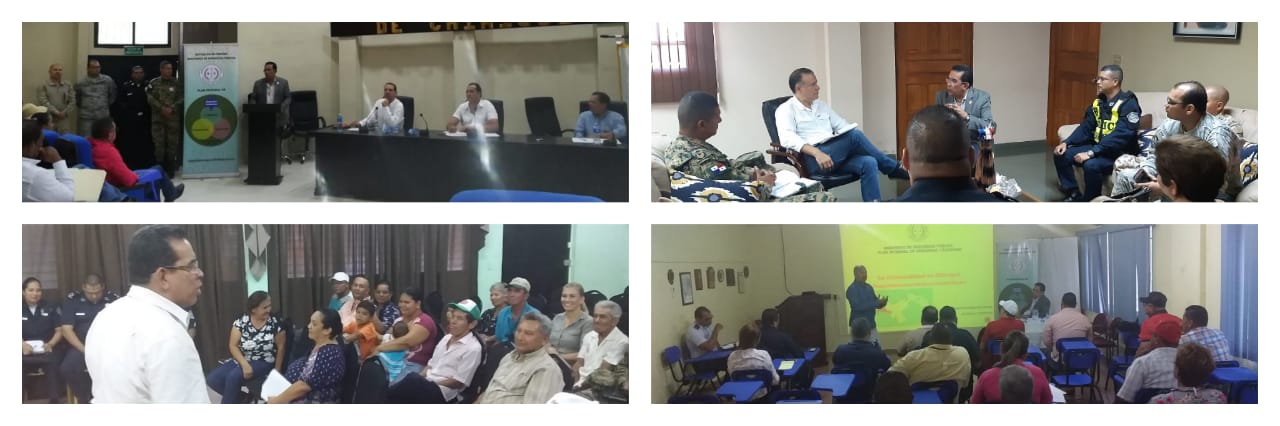 Varios dirigentes  de Chiriquí participan en Plan de Seguridad