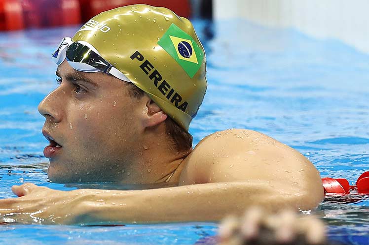  Nadador Pereira, aspirante a Comisión de Atletas del COI