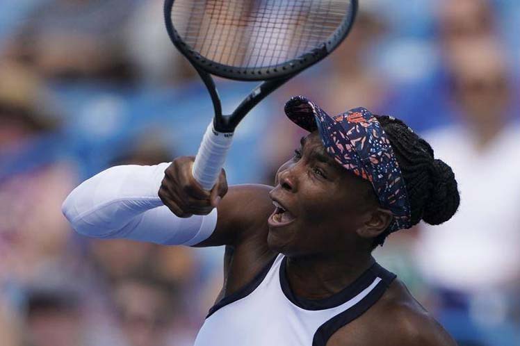  Venus Williams afectada por lesión en del torneo de tenis