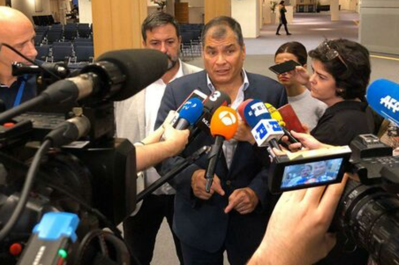  Fiscalía pide pena máxima para el expresidente Rafael Correa