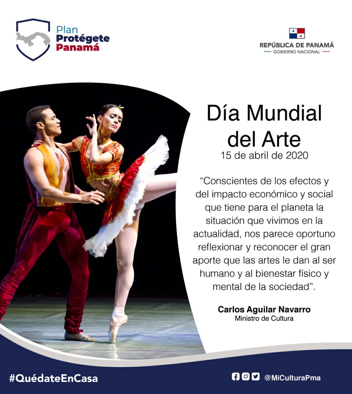 Ministro Aguilar espera reactivación de los sectores artísticos de manera paulatina