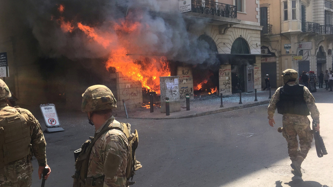 Disturbios en El Líbano frente a crisis económica y coronavirus
