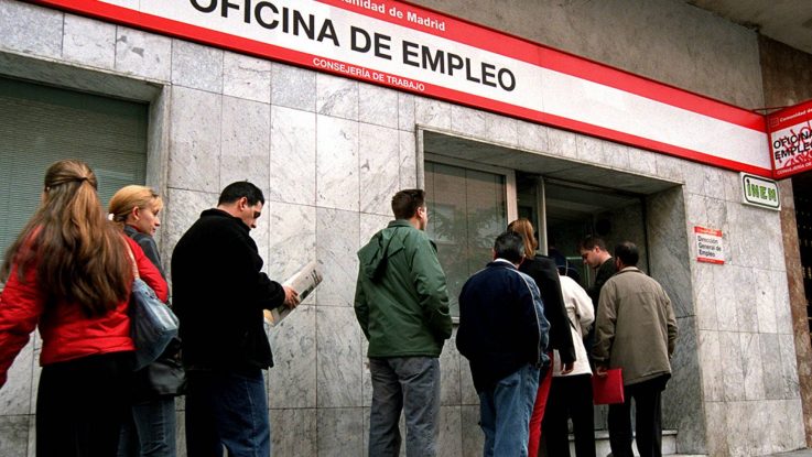  El coronavirus provoca  caída de empleo en España