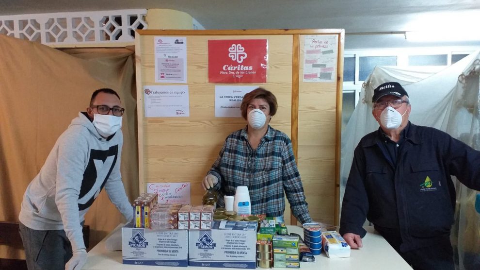 Aumentan las familias que necesitan apoyo de Cáritas ante la pandemia