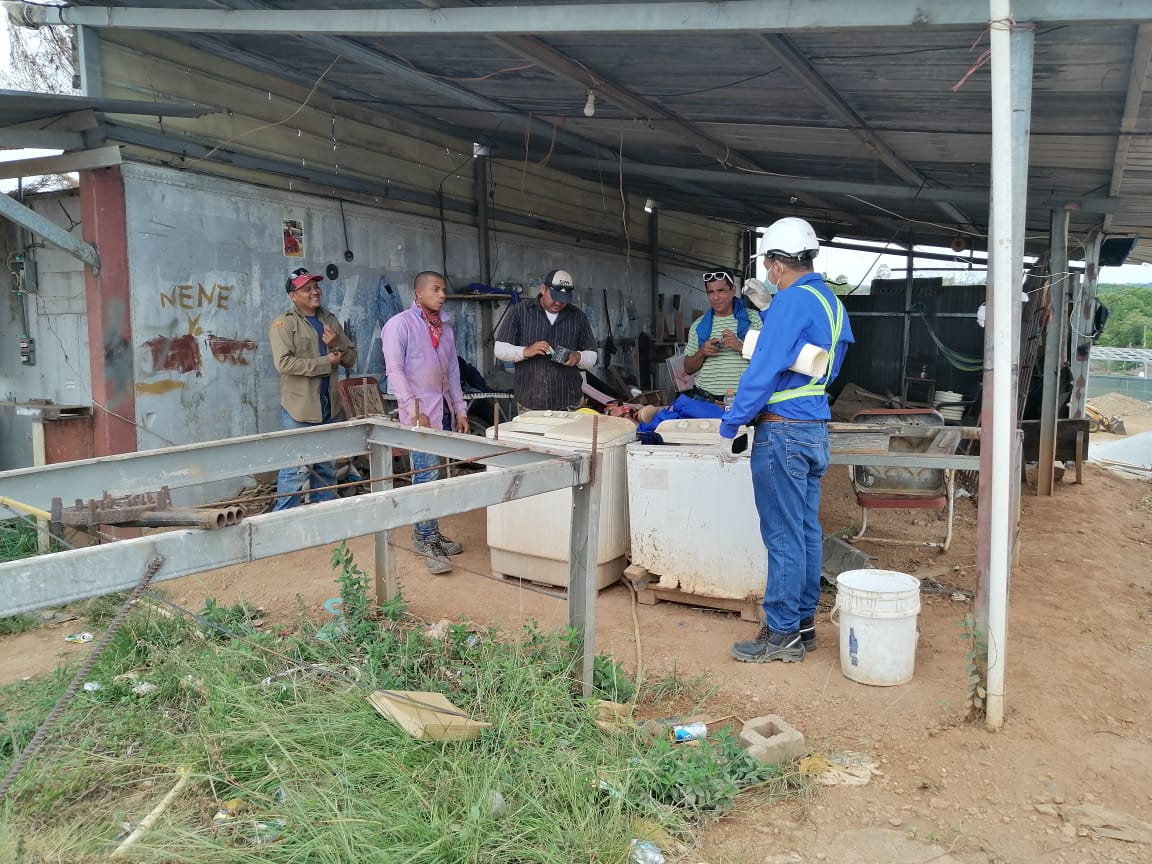 Suspenden una construcción en Los Santos por medida de seguridad en el trabajo