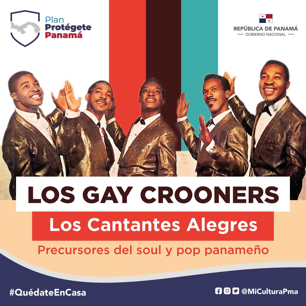 MiCultura reconoce aporte artístico de Los Gay Crooners