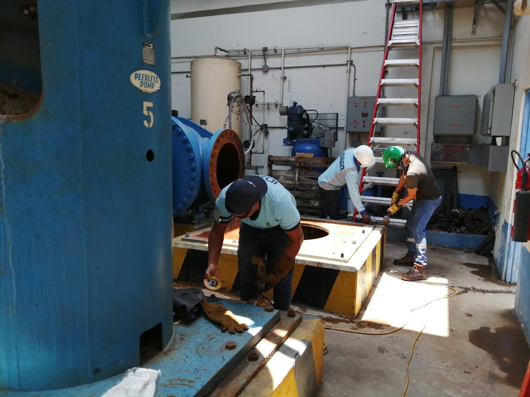 Avanzan trabajos en la planta potabilizadora de Chilibre