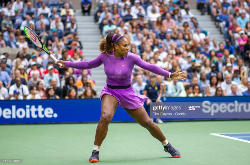  Serena Williams en acción