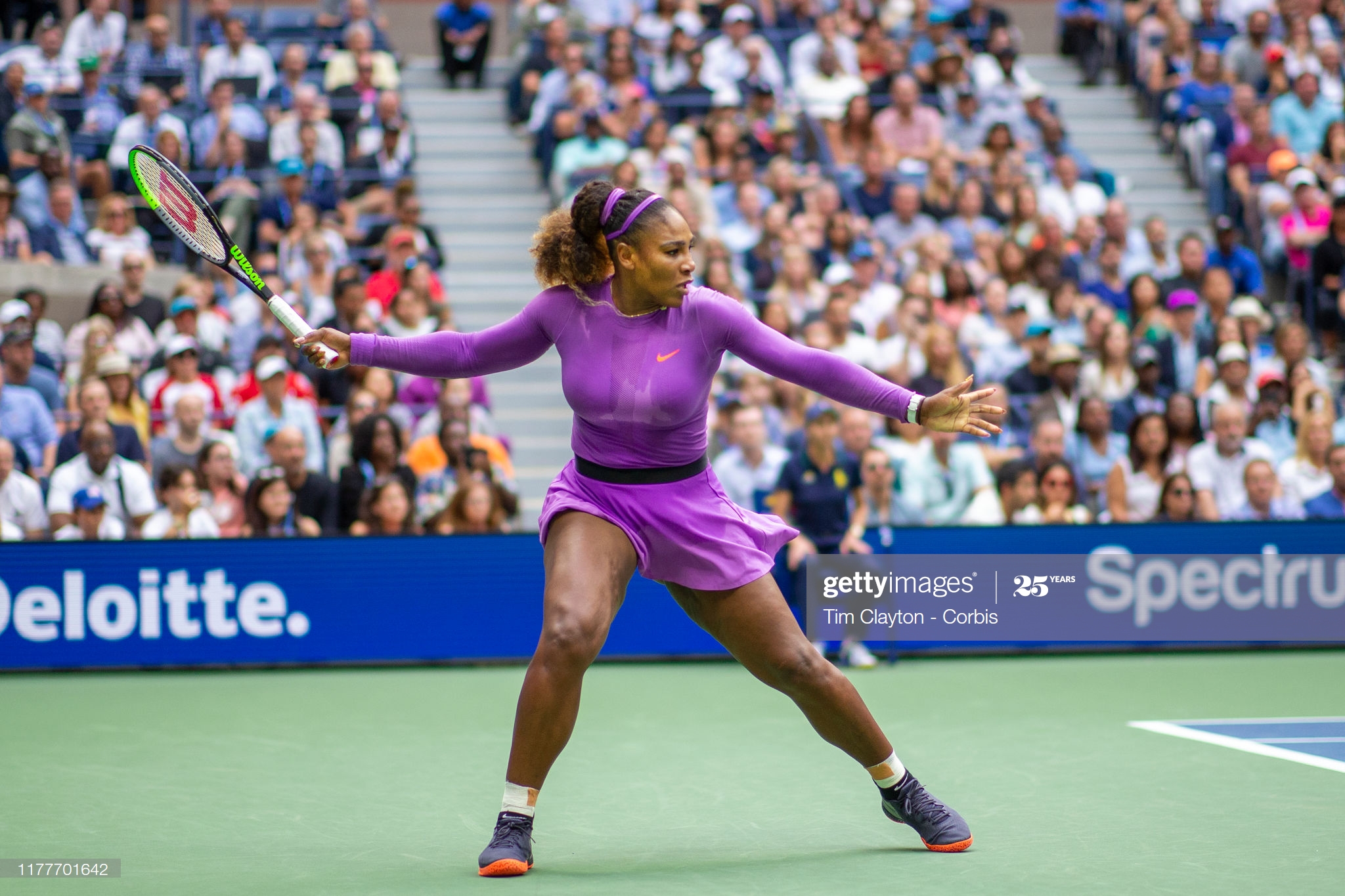 Serena Williams en acción