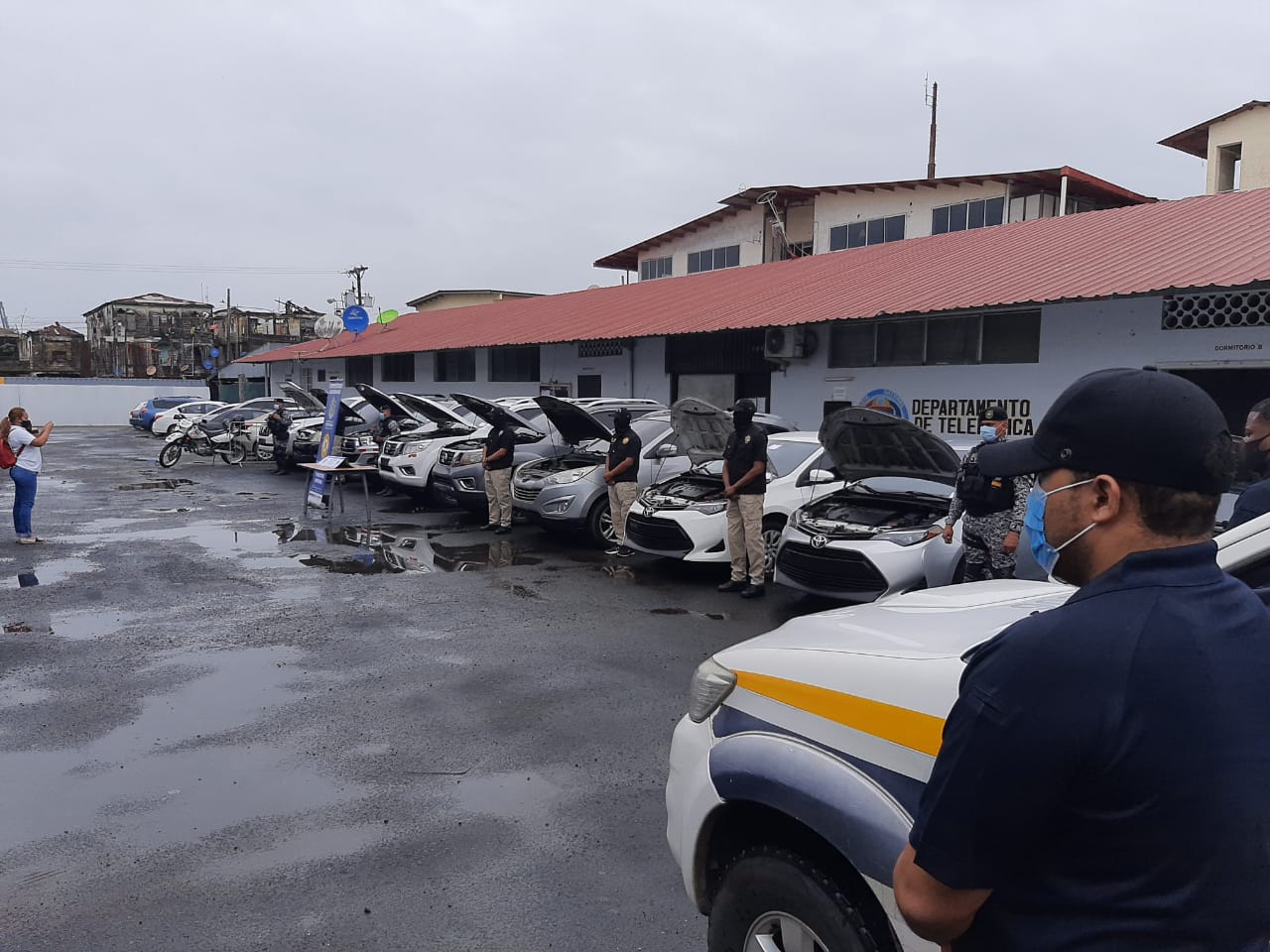 PN y Ministerio Público recuperan vehículos en la provincia de Colón