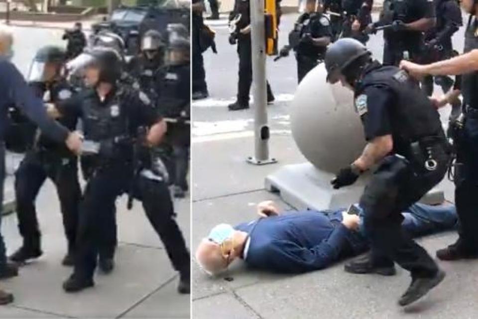 Fijan las fianzas de policía en el asesinato de George Floyd