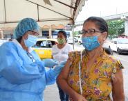  Aplican vacunación contra la influenza en San Miguelito