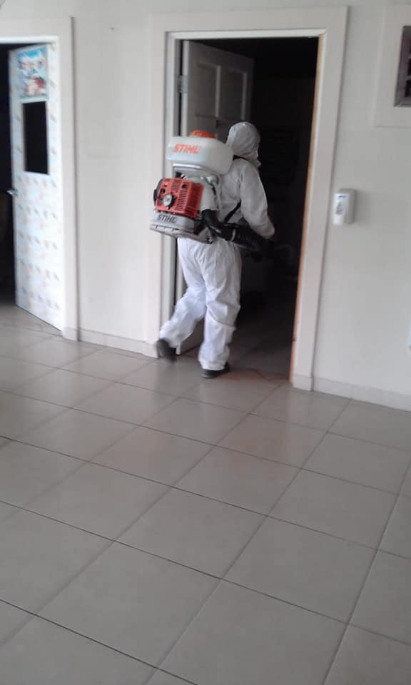 Alcaldía de David fumiga sede de la Cruz Roja en Chiriquí