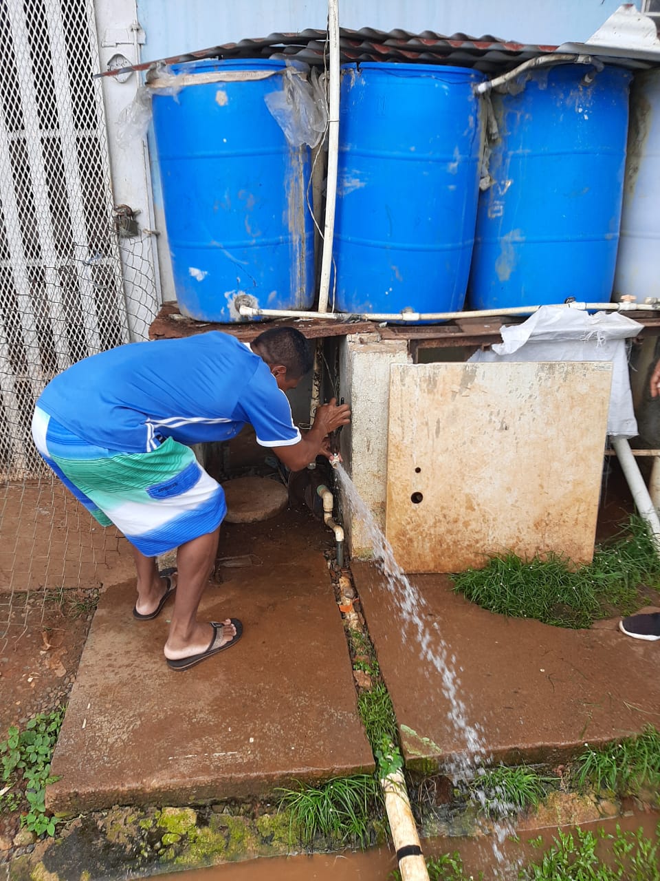 Planta potabilizadora de La Joya y la Joyita afectada por precaristas