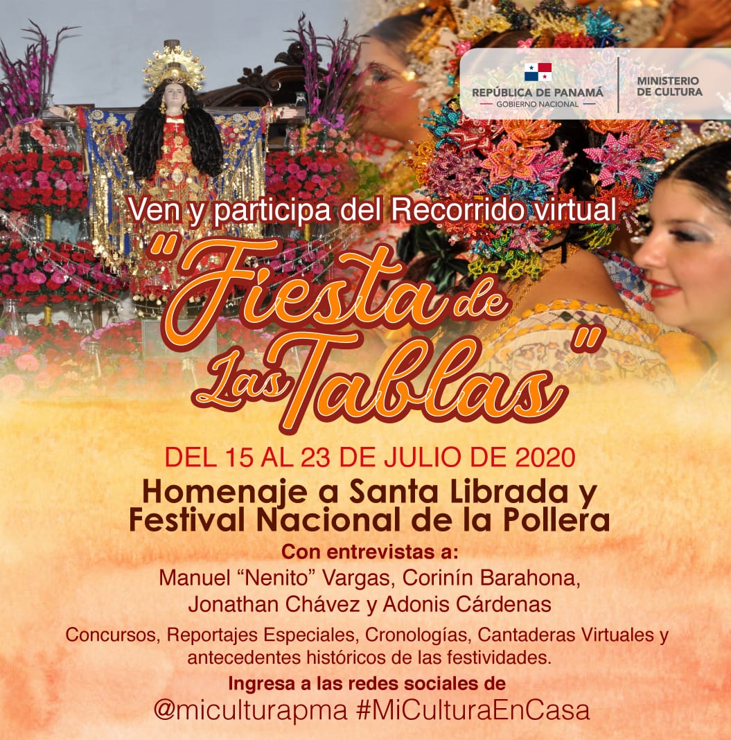 MiCultura te lleva al Festival Nacional de la Pollera