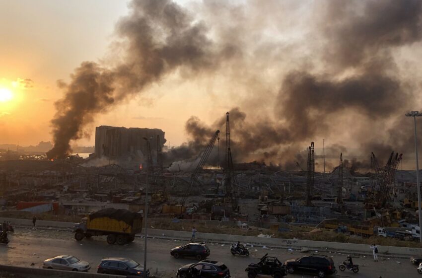  Explosión en Beirut deja a 300.000 personas sin hogar