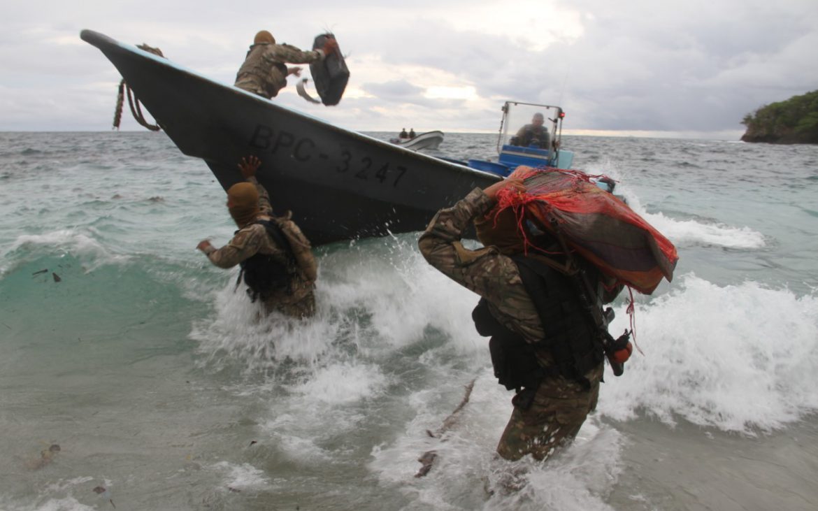 Fuerza Púbica incauta 2 mil 800 paquetes de cocaína