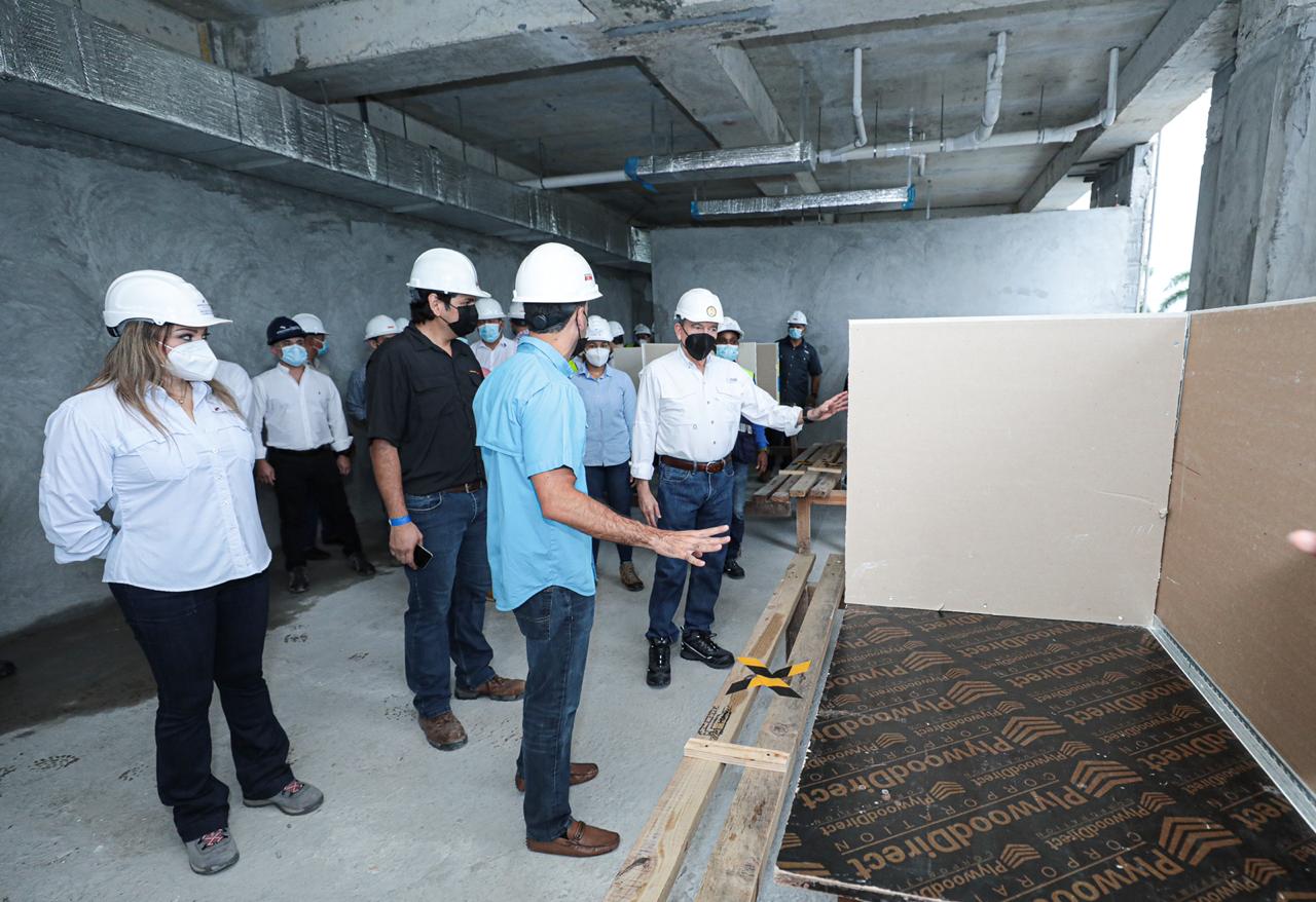 Presidente Cortizo apoya industria de la construcción para reactivar la economía