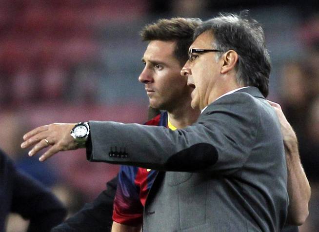  Desvelan conversación entre Tata Martino y Leo Messi