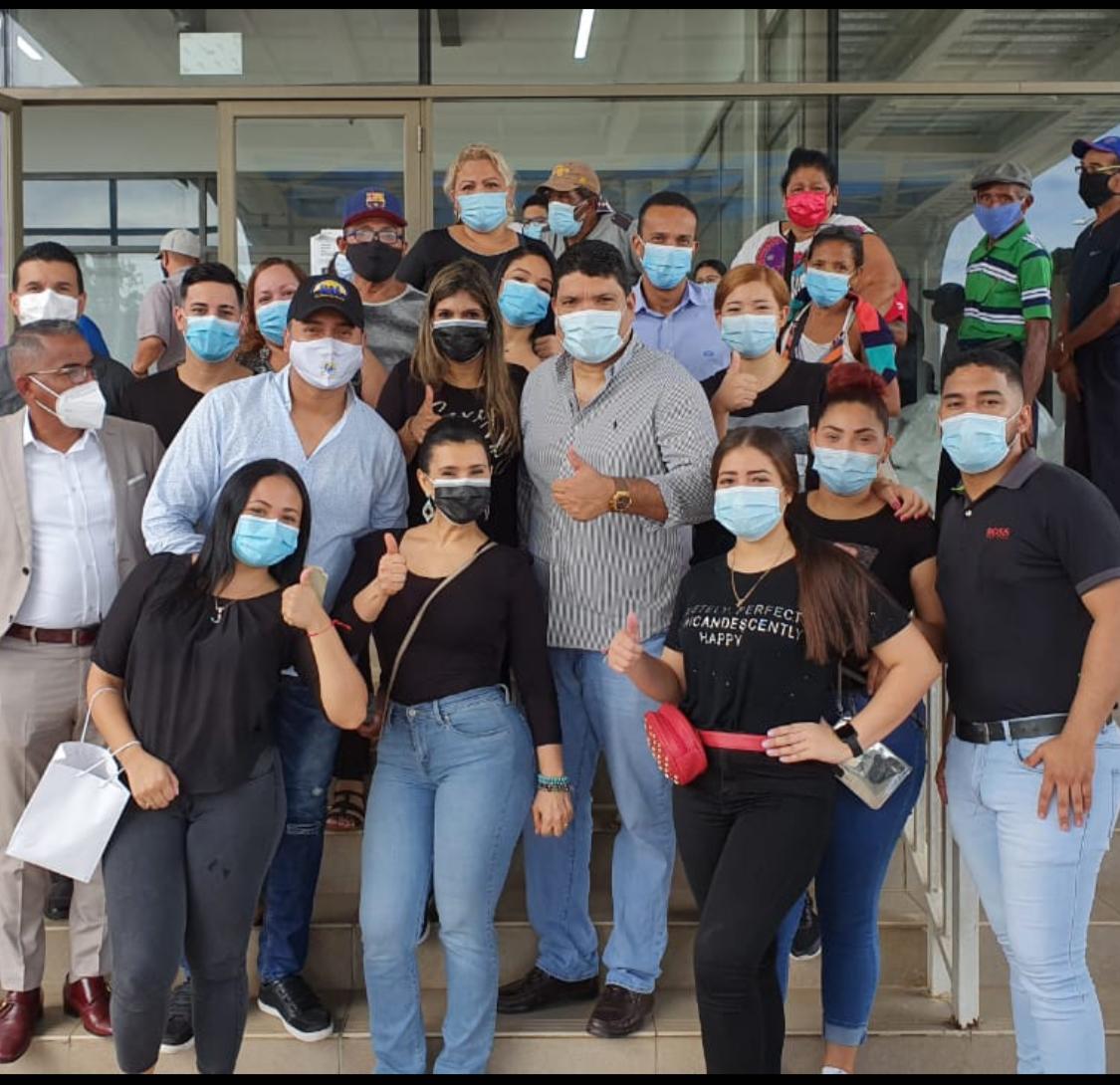 Exitosa inscripción en Panamá Oeste de RM