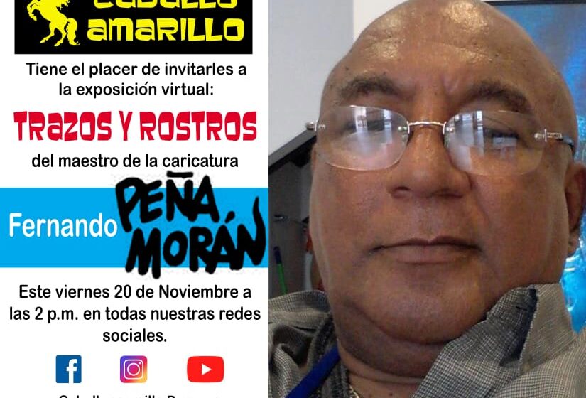  Peña Morán invita a la exposición virtual de caricatura