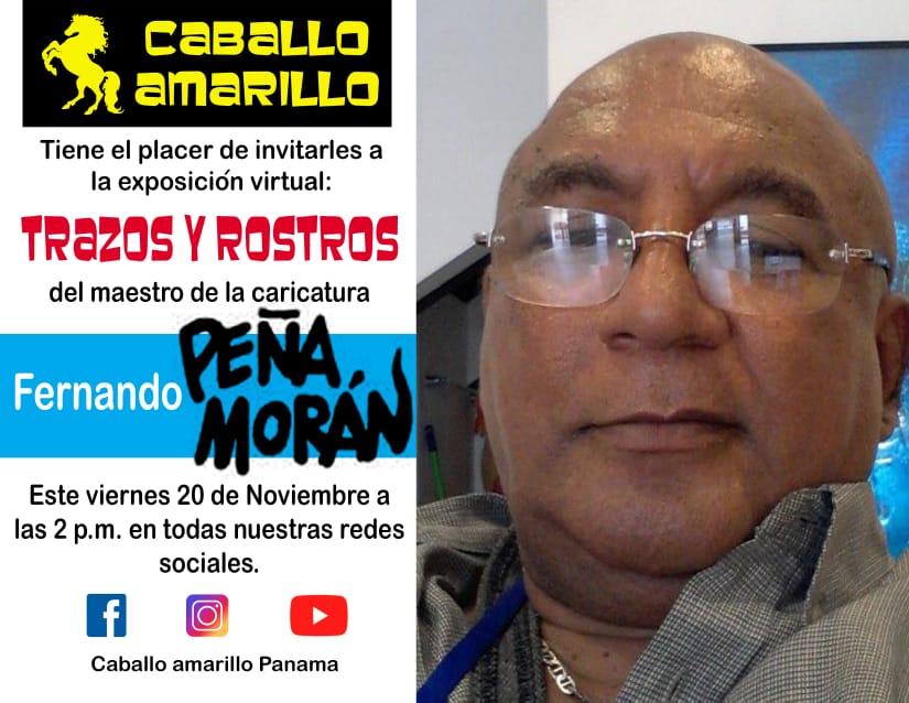 Peña Morán invita a la exposición virtual de caricatura