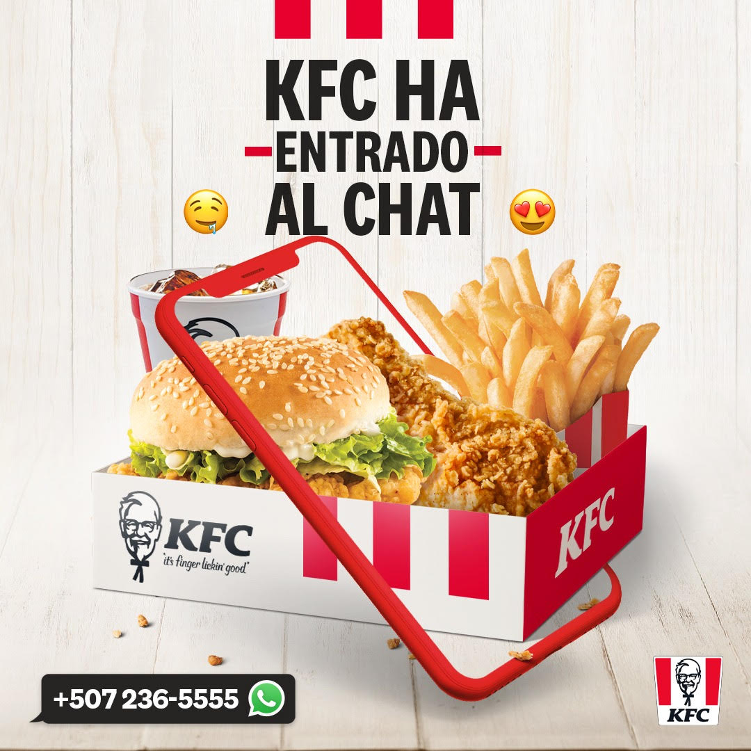 KFC Panamá implementa líneas digitales para sus clientes