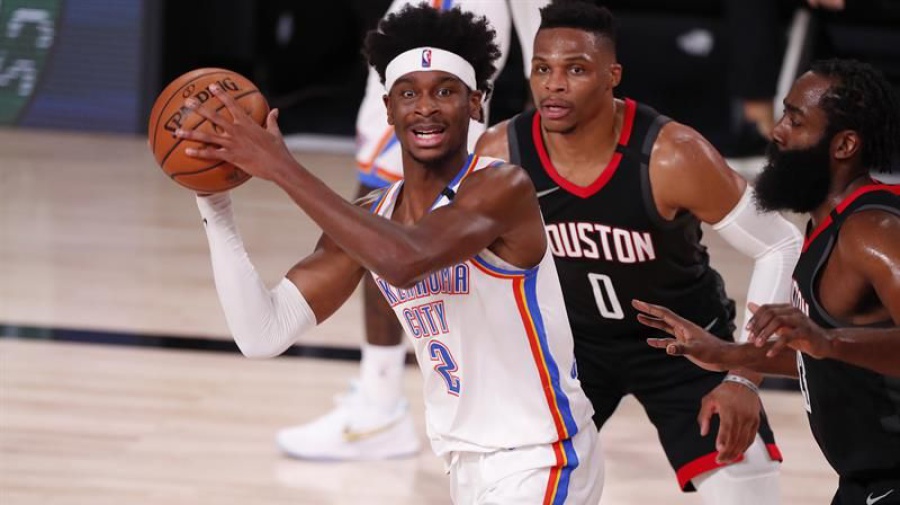 Gilgeous-Alexander lidera con doble la victoria de Thunder