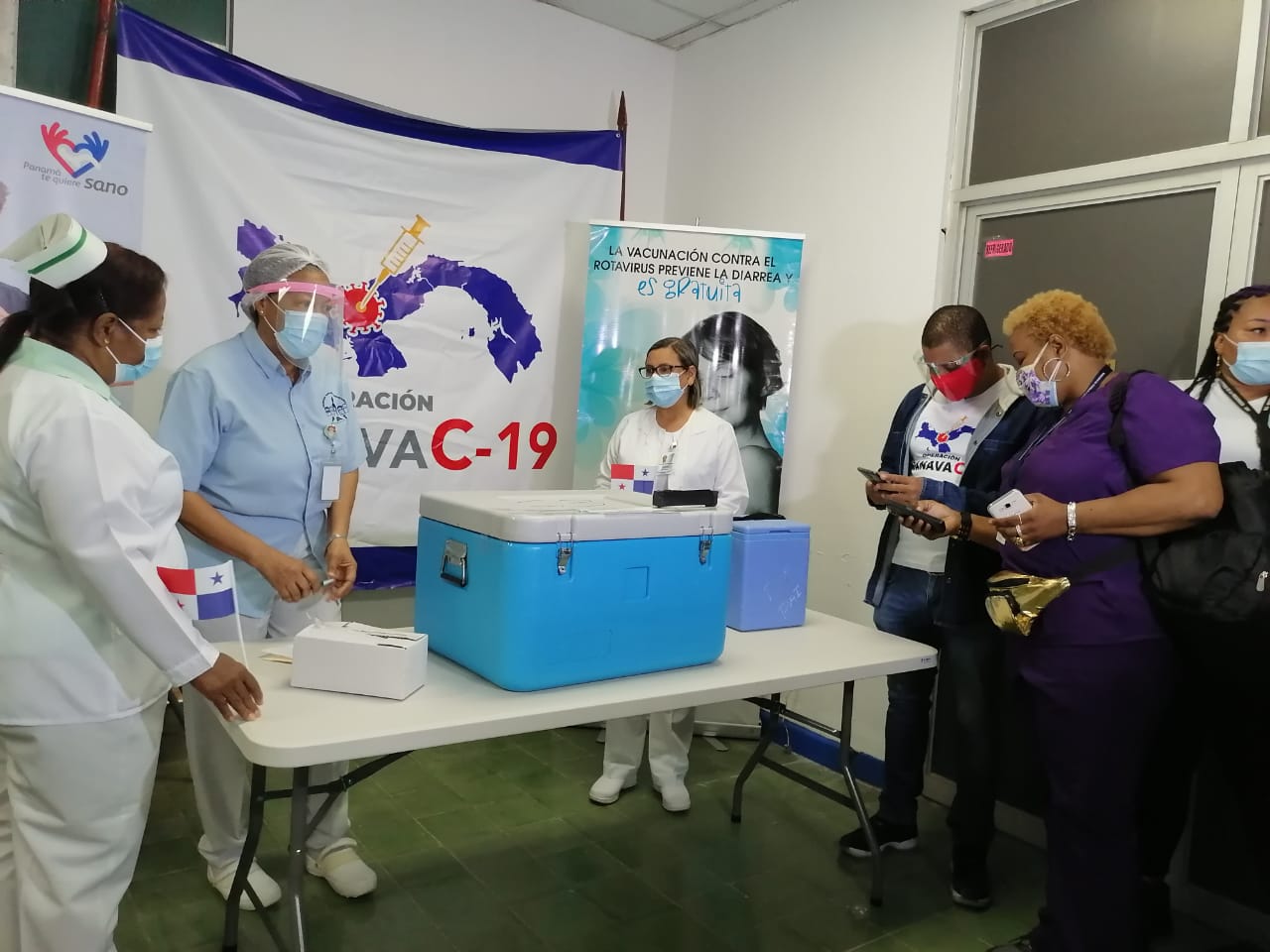 Vacunas Pfizer llega a la provincia de Colón