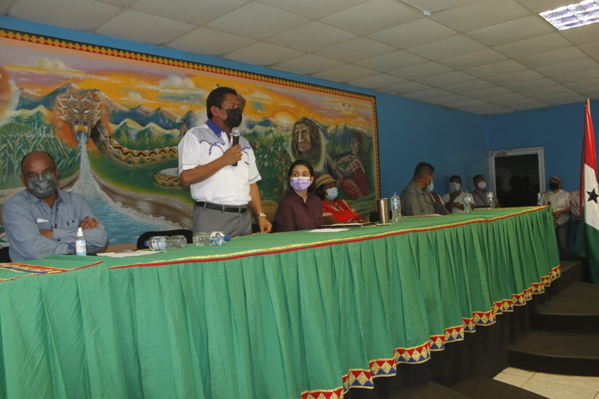 Instalan mesa del diálogo en Gnäbe Buglé