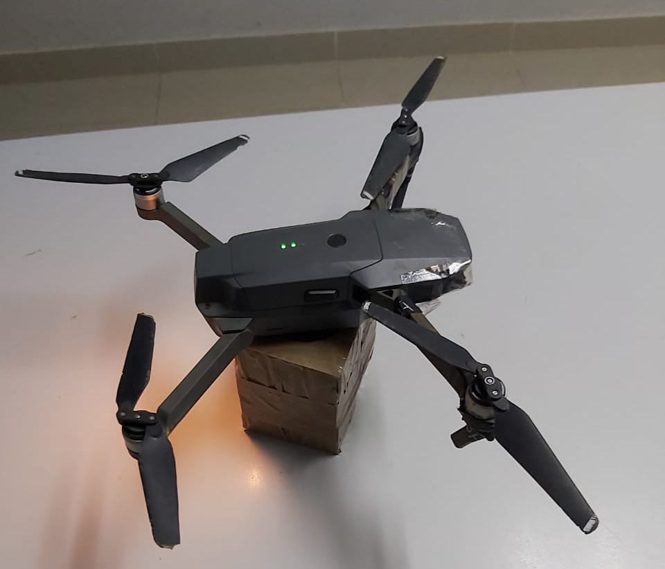 Decomisan "dron" en La Joyita