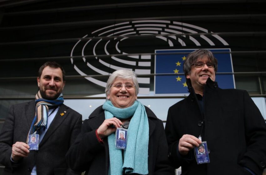 Parlamento Europeo retira inmunidad a Puigdemont, vuelve a la justicia