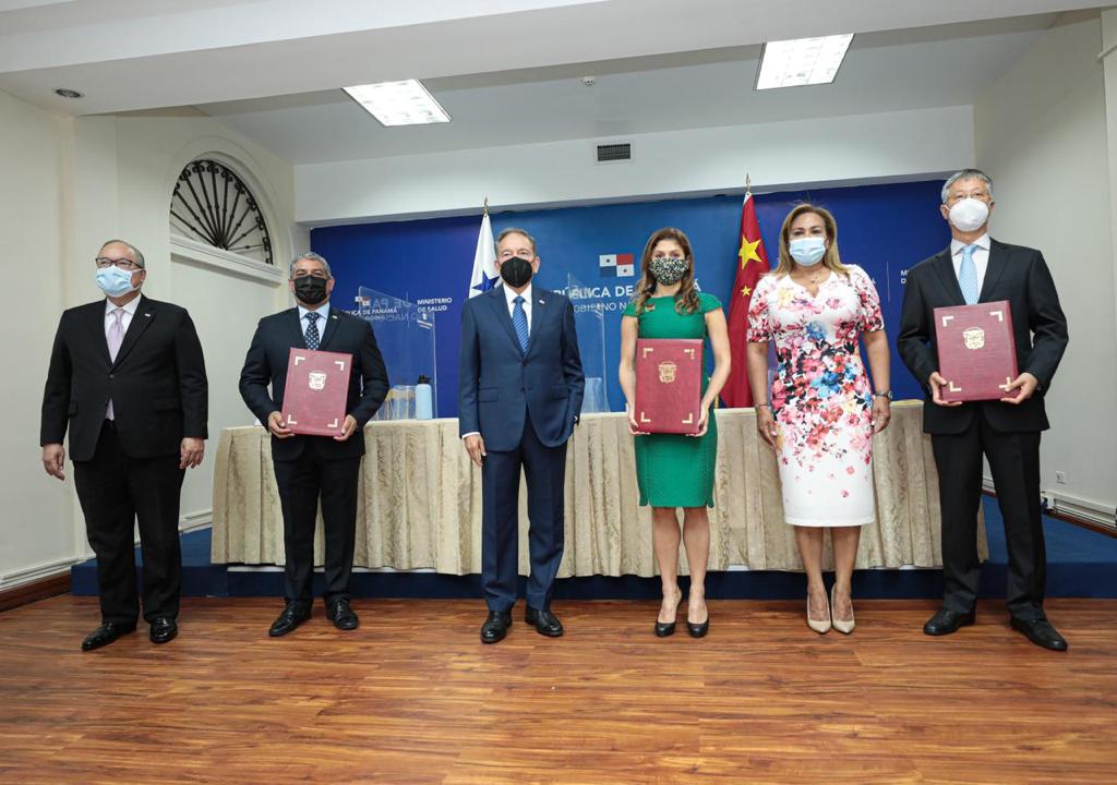 Gobierno recibe donación de la República Popular China, en lucha contra Covid-19