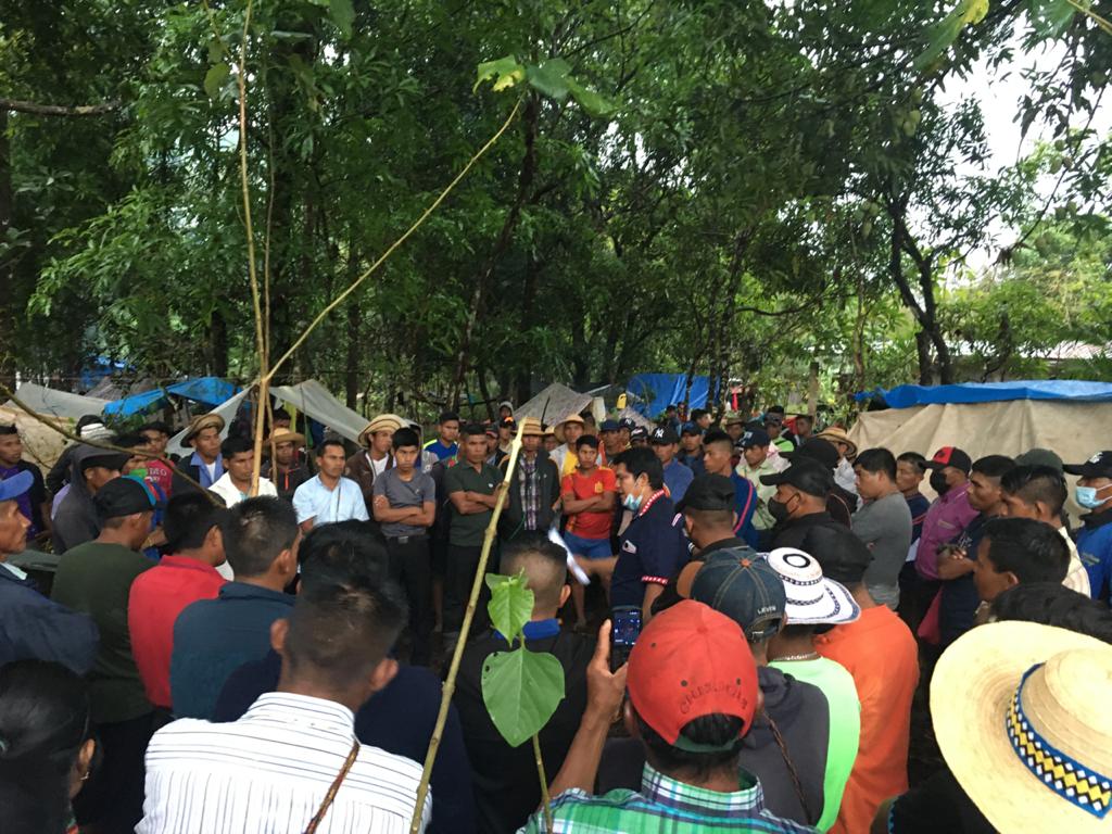 COONAPIP califica de positivo el encuentro de dirigentes indígenas en Llano Ñopo