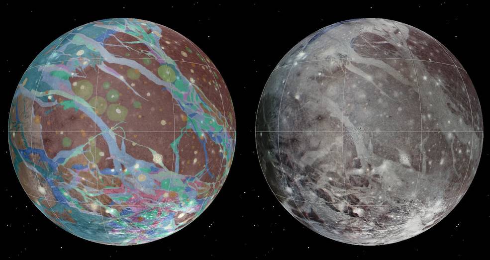 Juno de la NASA observará de cerca la luna de Júpiter, Ganímedes
