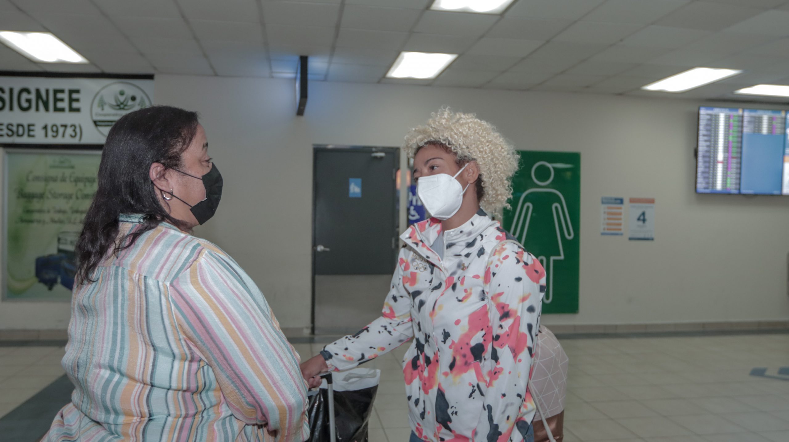 Miryam Roper llega a Panamá, participó  en Juegos Olímpicos de Tokio 2020