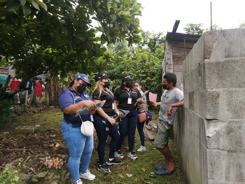 Realizan censo para legalizar 817 familias en Chepo