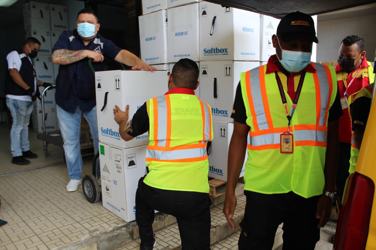 375,570 nuevas dosis de la farmacéutica Pfizer recibe Panamá