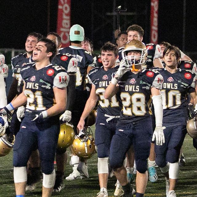 Playoffs definidos en Varsity Contact en Football Americano Kiwanis 