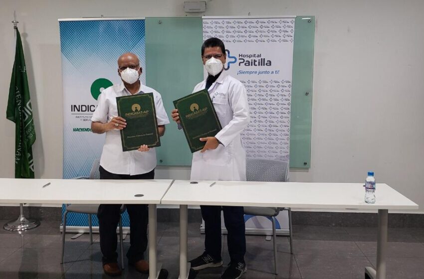  Hospital Paitilla firma convenio con INDICASAT para potenciar la investigación