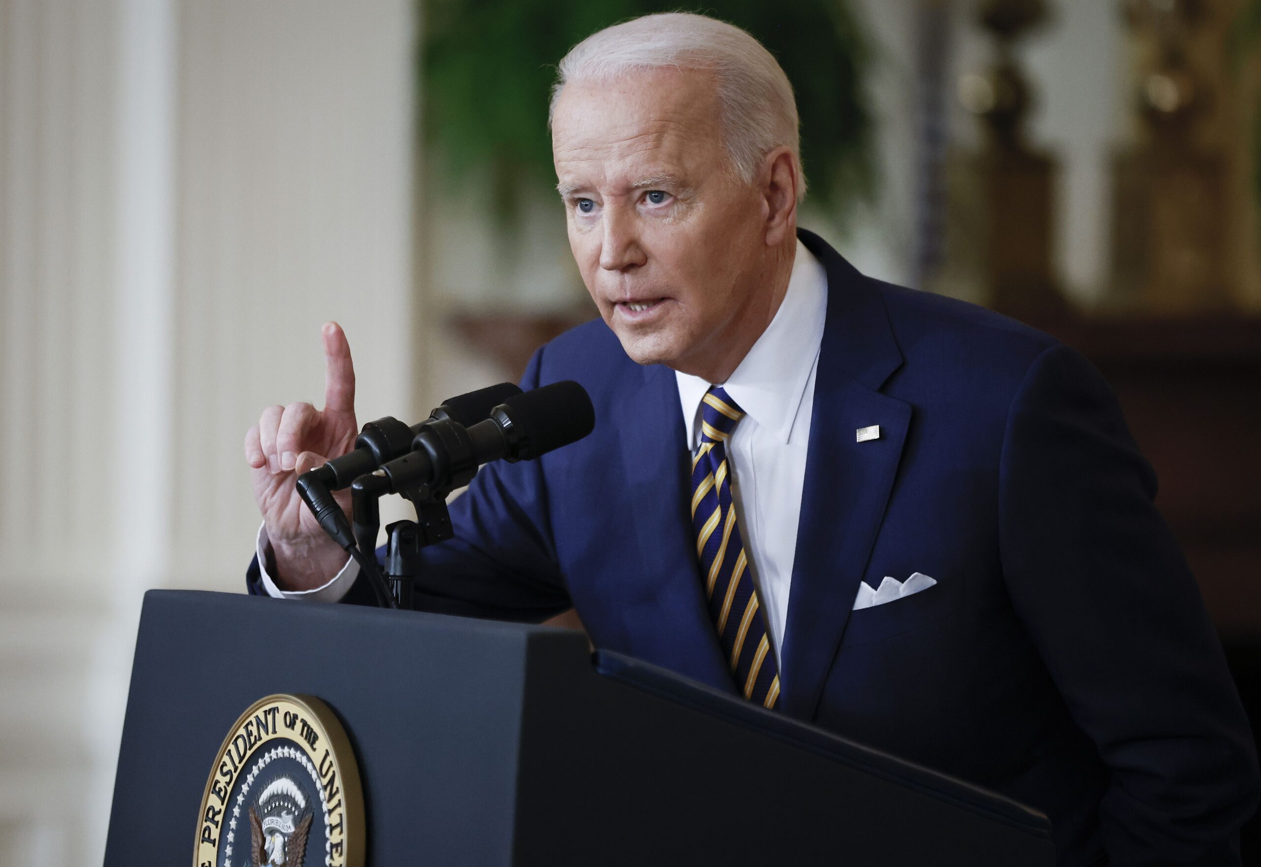 Presidente Biden espera que Vladimir Putin actúe bien contra Ucrania