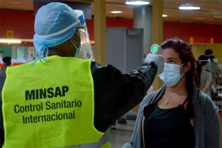  Cuba  aplica nuevas medidas para control sanitario internacional