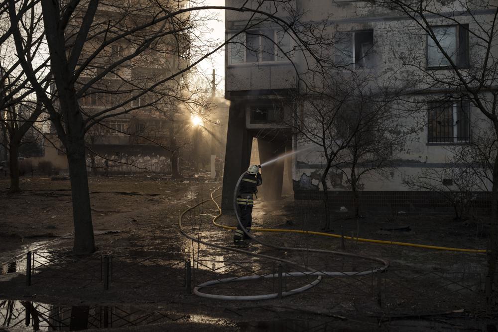 El líder de Ucrania pide a Europa más armas