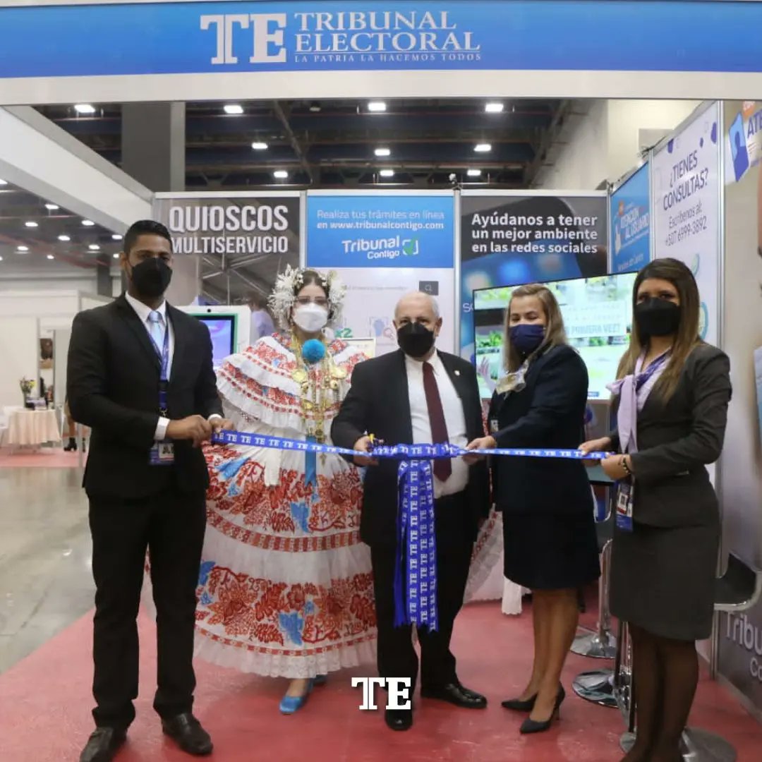 Tribunal Electoral participa en Expocomer 2022