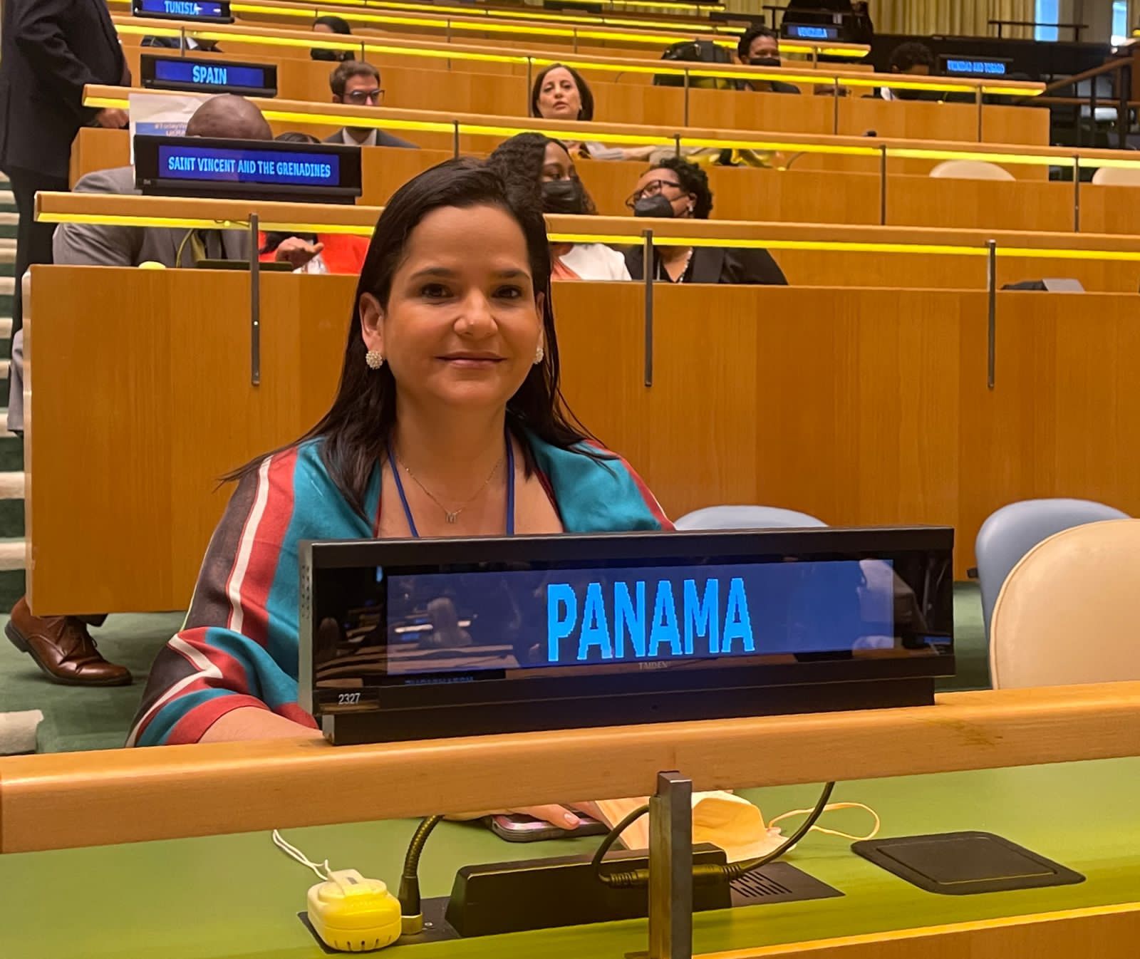 Ministra Castillo, plantea en la  ONU los compromisos del país en materia de género