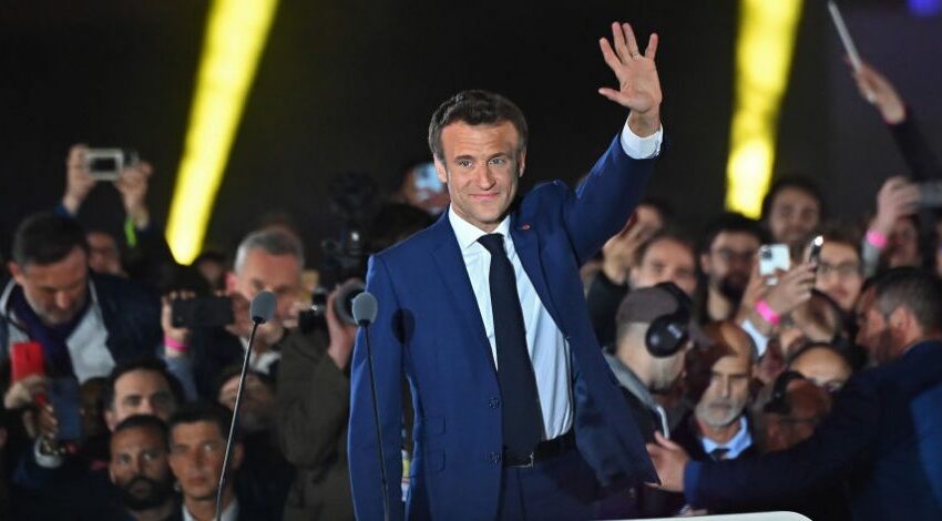  Emmanuel Macron es reelecto como presidente de Francia