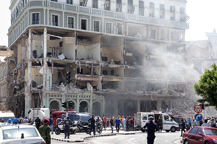  Aumentan a 43 los fallecidos en explosión de hotel Saratoga en Cuba